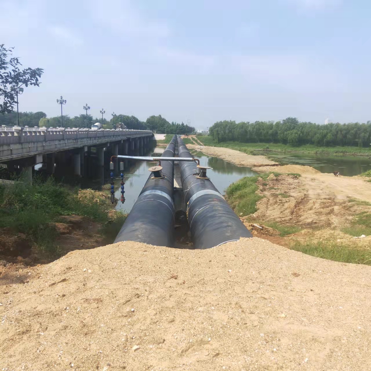 国营立才农场输油管道清洗